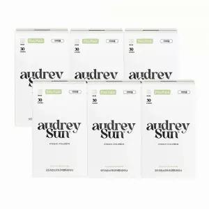 오드리선 유기농 팬티라이너 코튼코어 순면 비건 롱 30p 6팩 MNS