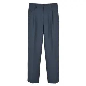 [레노마 옴므]레노마 시그니처 원턱 세미배기팬츠 네이비 ROJMBP55A