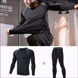 [하프클럽/]남성 트레이닝세트 상하 레깅스 타이즈 헬스 운동복