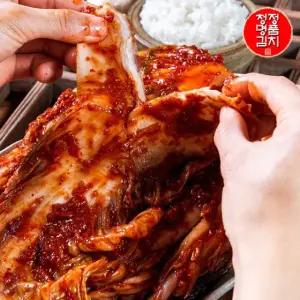 [청정명품] 프리미엄 포기김치5kg 직접 젓갈을 담궈쓰고 조미료와 설탕을 넣지 않는 김치