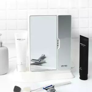 유토렉스 프리미엄 더블케어 전신형 칫솔살균기 UV 히팅건조 칫솔전체살균 UTC-82UVW