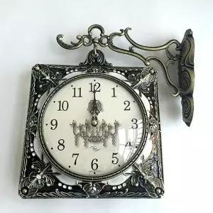 데일리데코 스페셜 양면 벽시계-밤색