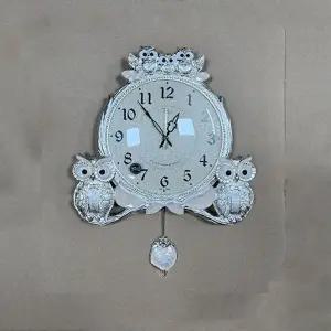 데일리데코 스카이엔틱 부엉이 추벽시계