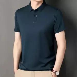 반팔카라티 골프 웨어 메쉬 남자