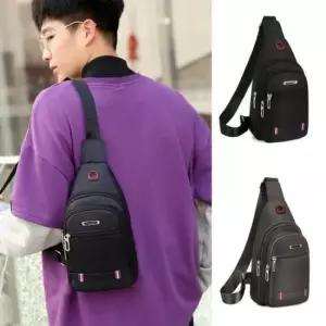 이동식 남성 슬링백 학생 2단 캐주얼 백숄더크로스 캐주얼크로스백 캐주얼백 비니지스백