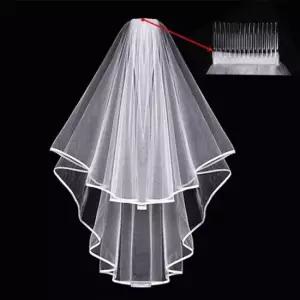 셀프 결혼식 있을법한 웨딩 파티 소품 생일선물 왕관 웨딩 웨딩면사포 홈파티 선물 면사포