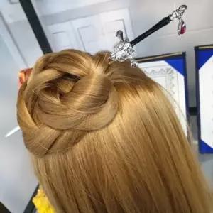 코스프레 헤어장식 칼모양 검 비녀 오타쿠 코스튬 코스튬 칼비녀 올림머리 한복장신구