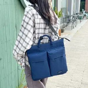 캐주얼 노트북 빅 토트 크로스백 캐주얼노트북백 노트북크로스백 15인치노트북가방