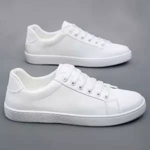 기본 남성 블랙 화이트 스니커즈 단화 레이스업 데일리 패션슈즈 남성스니커즈 남성단화