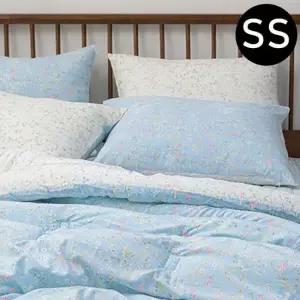 모달 차렵이불 베개커버세트 슈퍼싱글 SS 블루