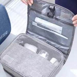 WL 캠핑 여행 화장품 세면도구 소품 정리 압축팩 보관함