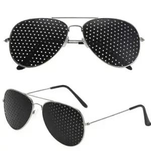 눈보호안경 보잉 핀홀안경 금테 눈운동 안경 핀홀 선글라스