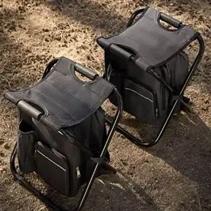 고품질 bns 야외 활동 접이식 의자 가방 겸용 체어 휴대용 등산의지 캠핑가방 의자겸용가방 WFLWQ9J