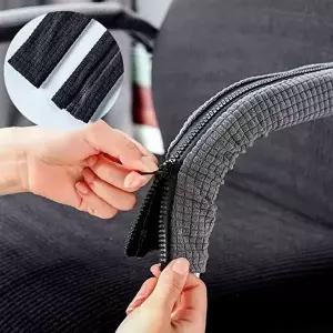 [와인앤쿡]고품질 bns 지퍼형 의자 손잡이 커버 2p(색상 택1) 패브릭 의자손잡이커버 팔걸이커버 팔커버 W