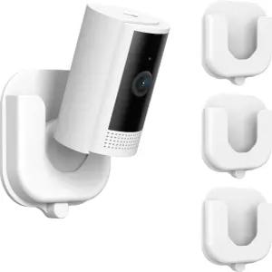 링 실내 캠 1세대 및 브래킷 스탠드용 3팩 드릴 프리 접착 벽 마운트