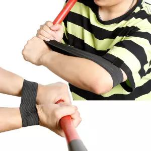 지우르쿠 야구 스윙 트레이너 밴드 타격용 트레이닝 보조 도구 및 소프트볼 선수를 위한 완벽한 액세서리