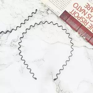 세안머리띠 철 3mm 웨이브 머리띠 웨이브머리띠 세안머리띠 웨이브머리띠 금속머리띠