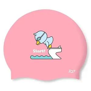 [셀러허브 스포츠레저]SD7 실리콘수모 수영모 V477947 수영복모자 귀여운수모 (49397151)