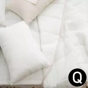 아이싱 여름 간절기 이불 패드세트 퀸 Q 화이트