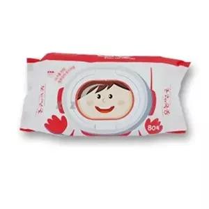 고품질 물티슈 캡형 휴대용 화장지 다용도 아기 80매 휴대용물티슈 물티슈캡형 도톰한물티슈 WFLX7CS