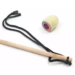 팽이치기 놀이 2000 나무팽이 만들기 민속 전통 1세트