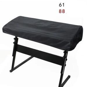 호환 61/88 키 키보드 전자 오르간 먼지 커버 검정색 전자 피아노 보호 가방 / / Roland / KORG에