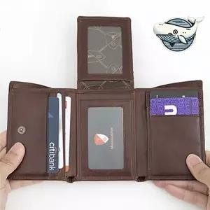 [콩심팥심]세련된 남성 반지갑 카드 지갑 미니 형 지갑 선물지갑