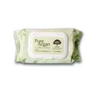 고품질 세안 70매 티슈 휴지 화장지 세정 클렌징 물티슈 휴대용물티슈 물티슈캡형 도톰한물티슈 WFLXCTG