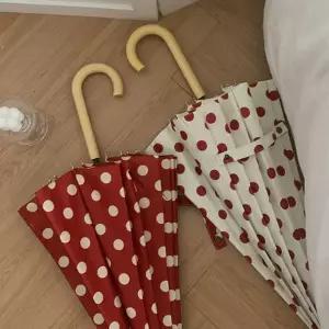 메이 홍콩 감성 도트 땡땡이 장우산