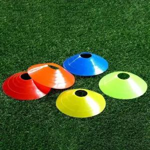 컬러 축구 드리블 체육 훈련 마커 접시콘 5P