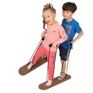 키더스 스키놀이 유아 체육 협동심 균형감각 놀이교구