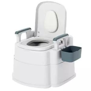 이동식화장실 실내 휴대용 좌변기 환자 성인 보조변기