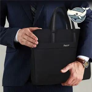 세련된 남성용 노트북 서류가방 블랙 수납가방