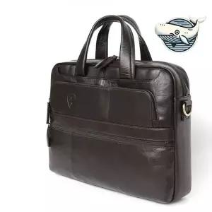 심플 세련된 남성 서류가방 브라운 컬러 베낭 데일리백