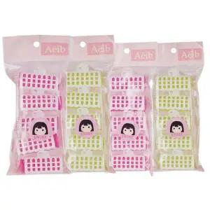 엣지 집게 헤어롤 5p (색상랜덤)