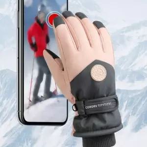 TBZ 겨울 패딩 터치 방한장갑 핑크 겨울장갑 방한용품