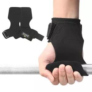 [콩심팥심]논슬립 리프팅 턱걸이 글러브 헬스장갑 손목보호대 리프팅그립