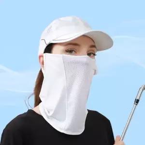 UPF 50+ 메쉬 골프 마스크 테니스 등산 쿨 마스크_25124479