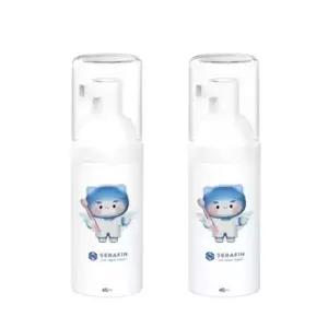 틀니 치약 뉴 세라핀 포밍 교정장치 전용 휴대용 세정제 거품치약 민트향 의약외품 45g 2개