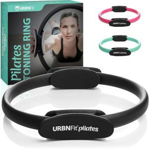 URBNFIT 필라테스 링 - 12인치 매직 운동을 위한 듀얼 서클, 그립, 허벅지 안쪽