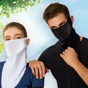 여름 편한 쿨마스크 얇은 메쉬 자전거 등산 햇빛 차단_25127037