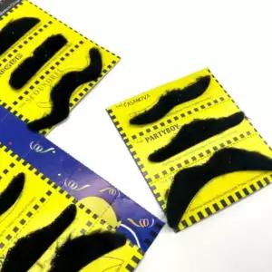 붙이는수염분장 붙이는 가짜 콧수염 세트