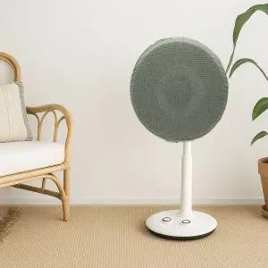 [하프클럽/]모던코지 선풍기 커버 헤드 머리 보관 덮개 그린