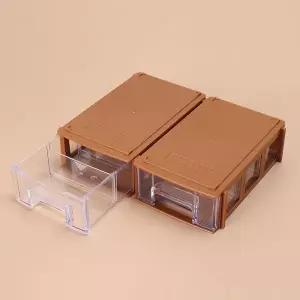 [하프클럽/]연결형 서랍식 멀티 수납함 2p세트 사무용품정리