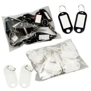 [하프클럽/]키링 네임택 캐리어 가방 대용량 네임태그50개입 1SET