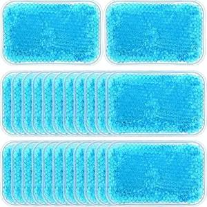 스포츠 무릎 어깨 발 등 발목 목 팔꿈치 부상 랩 를 위한 TlaCo 24개 젤 비드 스 팩 4 x 6 인치 재사용