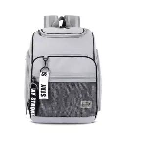 [하프클럽/]초등 여학생 책가방 가방 학생 키링 가방 그레이