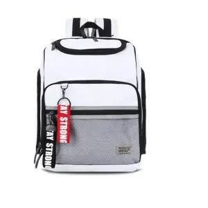 [하프클럽/]초등 여학생 책가방 가방 학생 키링 가방 화이트