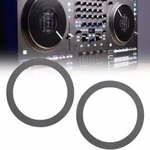 레인 퍼포머용 WIKIBB 턴테이블 컨트롤러 스크래치 DJ 슬립매트 7인치 링