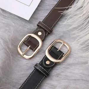 기본 깔끔 디자인 정장바지 캐쥬얼 패션 벨트 여자패션벨트